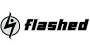 Flashed logo