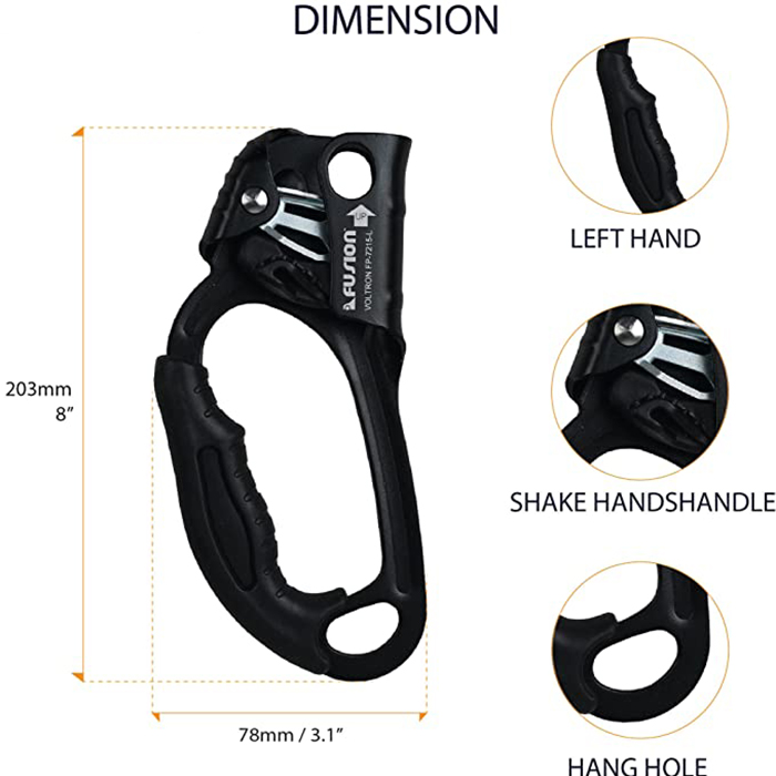 Fusion Climb Ascender Left
