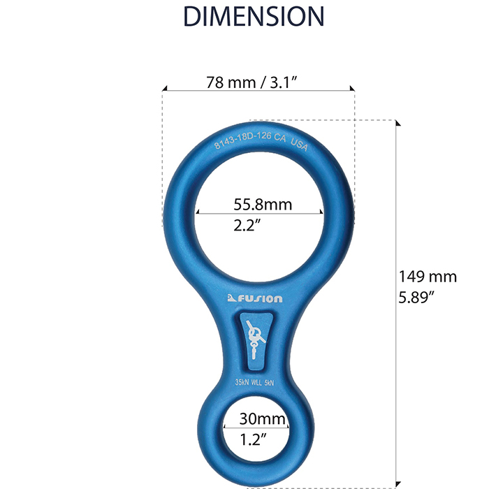 Fusion Figure 8 Belay Device