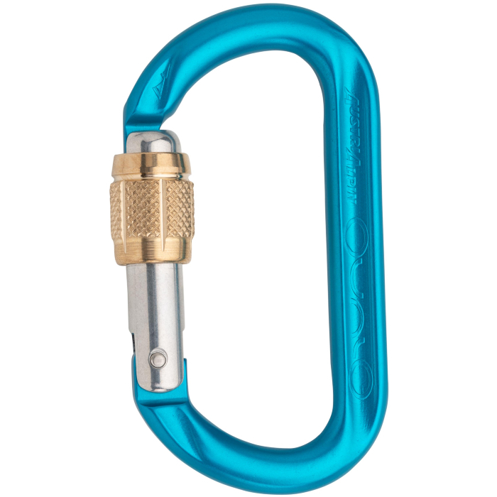 Austri Alpin Ovalo GI Screwlock Brass Sleeve Carabiner