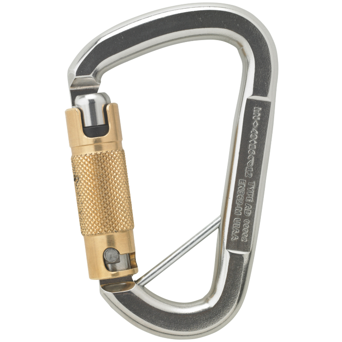 AustriAlpin D Asymm 3-Way Autolock W/Splint Carabiner