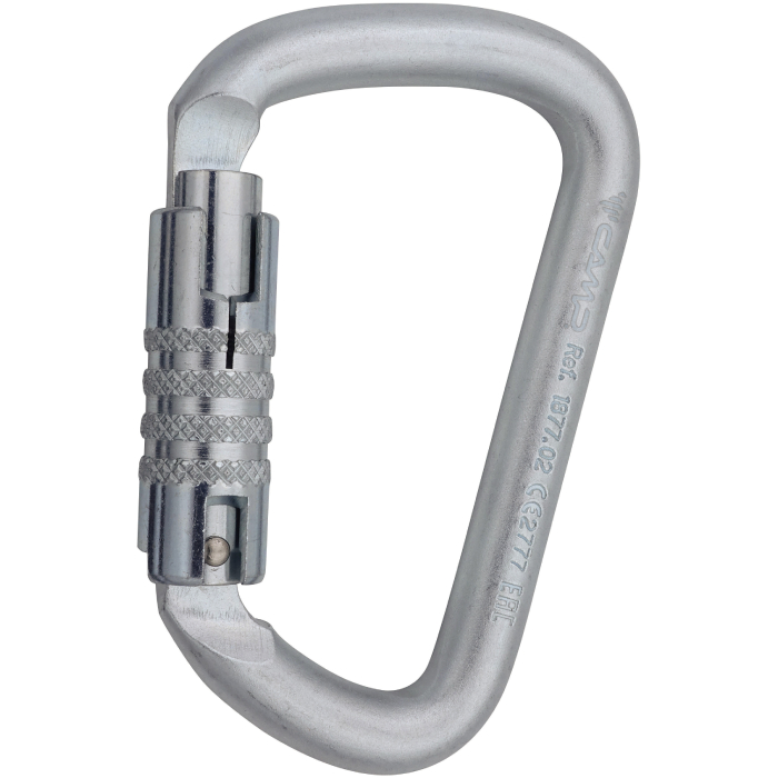 CAMP Steel D Pro 3Lock Carabiner