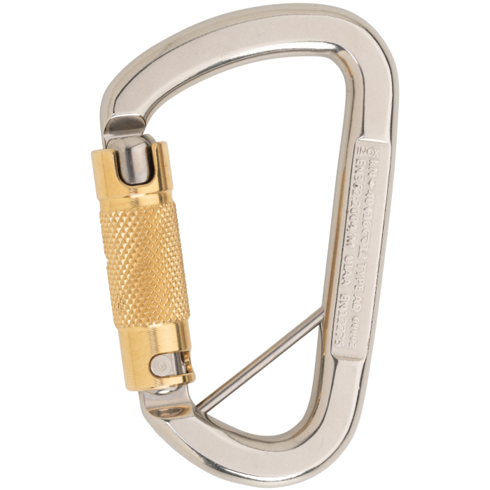 AustriAlpin D Asymm 3-Way Autolock W/Splint Carabiner