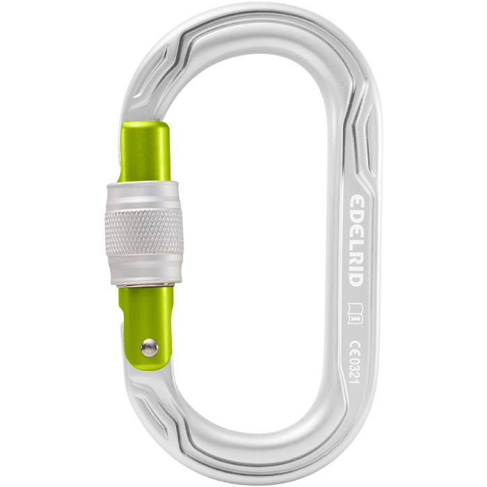 Edelrid Oval Power 2500 Screw Carabiner