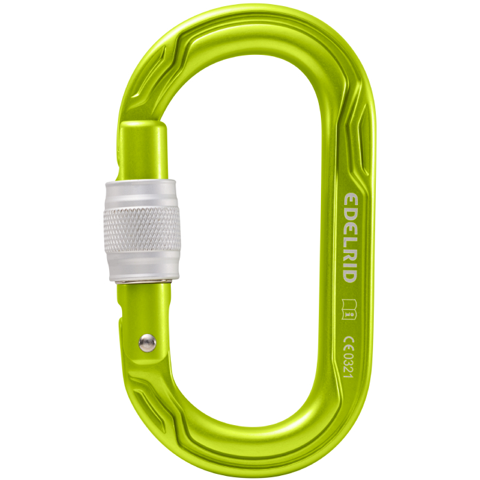 Edelrid Oval Power 2500 Screw Carabiner