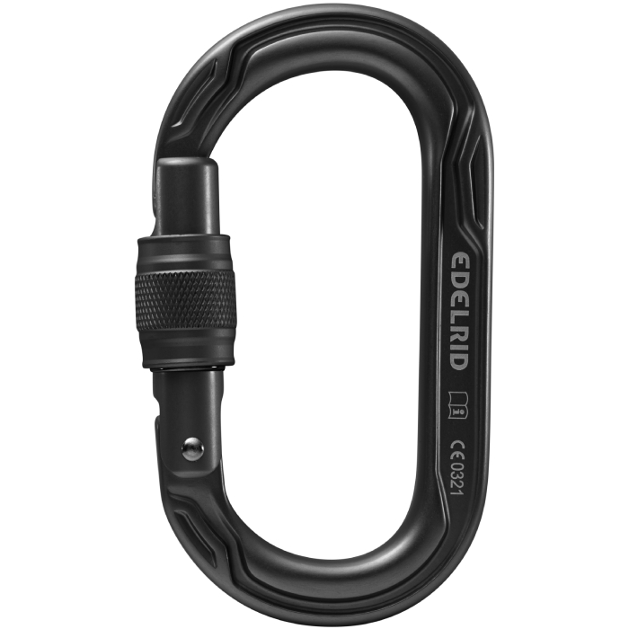 Edelrid Oval Power 2500 Screw Carabiner