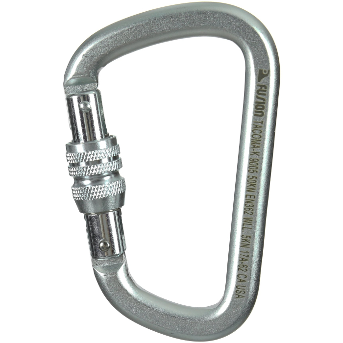 Fusion Tacoma Steel Screw Lock Carabiner