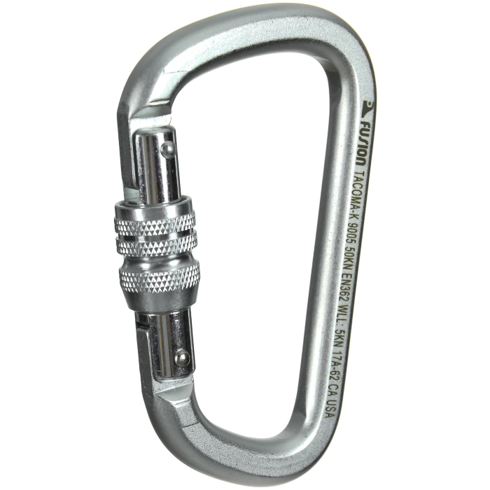 Fusion Tacoma Steel Screw Lock Carabiner