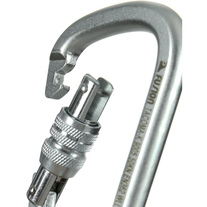 Fusion Tacoma Steel Screw Lock Carabiner