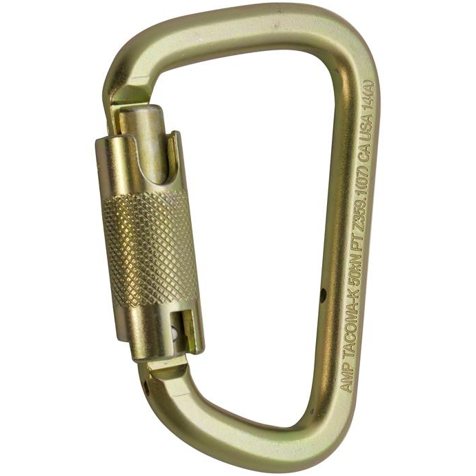 Fusion Tacoma Steel Triple Lock Carabiner