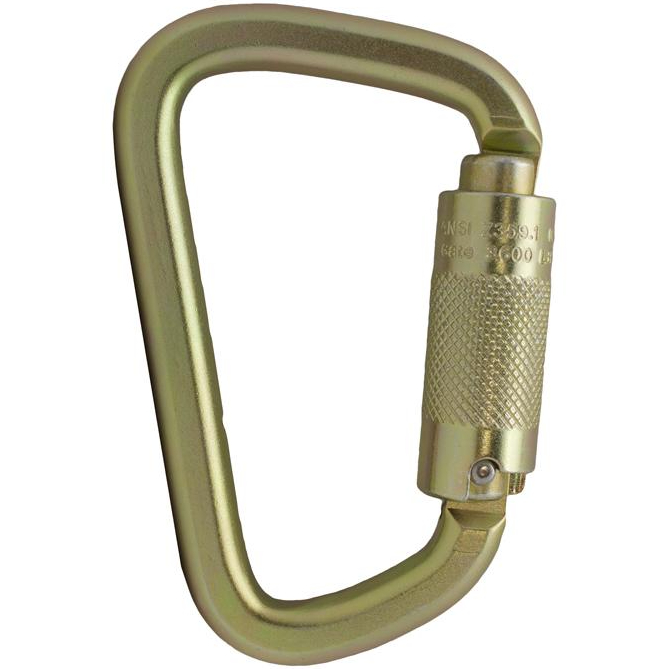 Fusion Tacoma Steel Triple Lock Carabiner