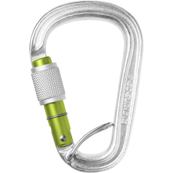 Edelrid HMS Bruce Steel Screw FG Carabiner