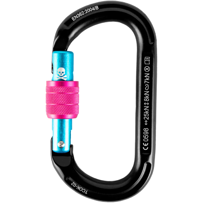 Trango Oval K Screwlock Carabiner