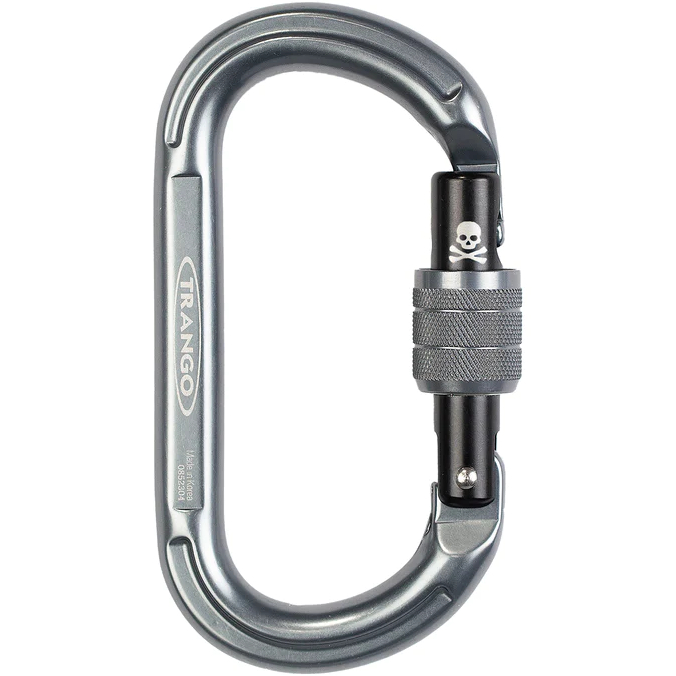 Trango Oval K Screwlock Carabiner