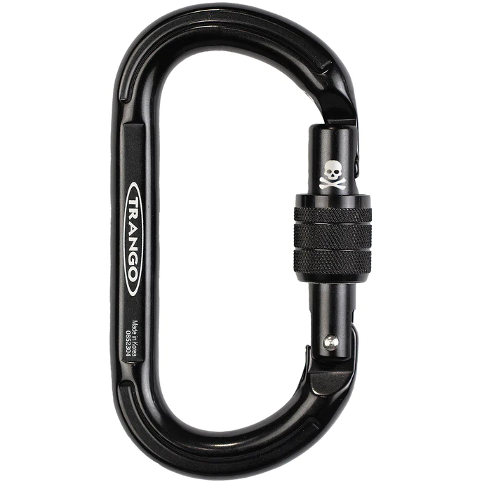 Trango Oval K Screwlock Carabiner