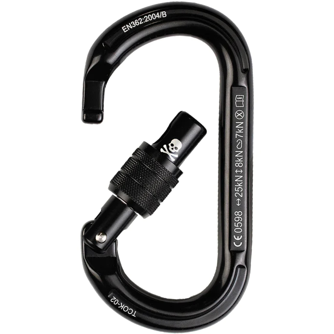 Trango Oval K Screwlock Carabiner