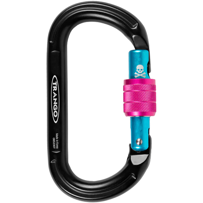 Trango Oval K Screwlock Carabiner