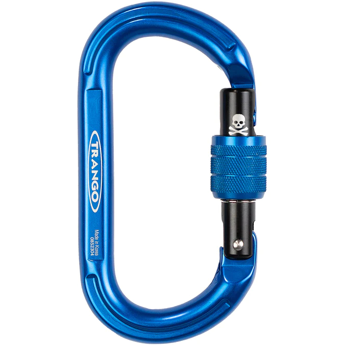 Trango Oval K Screwlock Carabiner