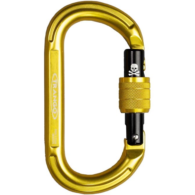 Trango Oval K Screwlock Carabiner