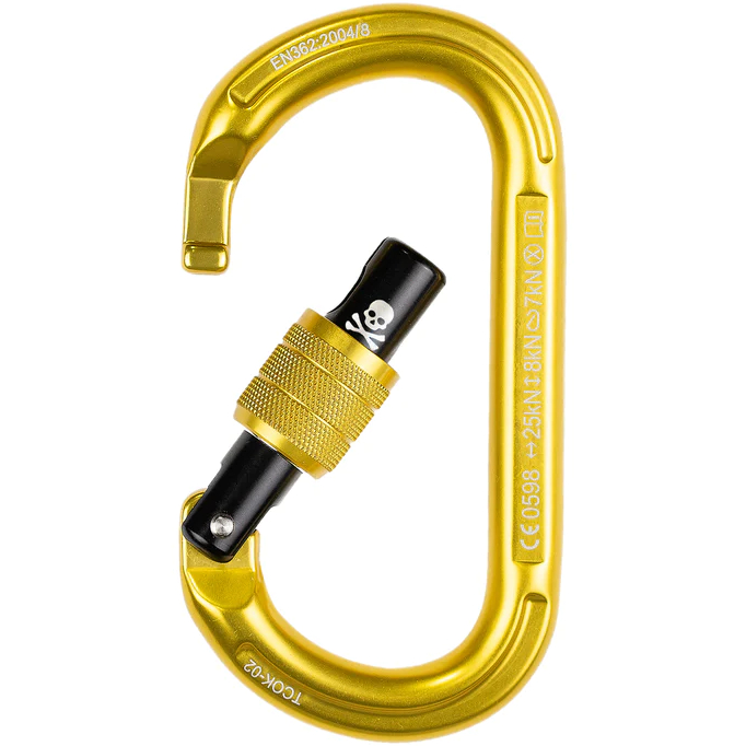 Trango Oval K Screwlock Carabiner