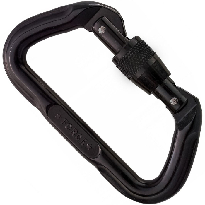 SMC Force Series D Screw Lock Carabiner