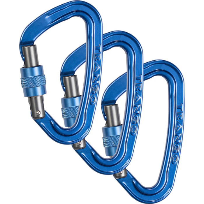Trango Reaction Screwlock Carabiner 3 Pack