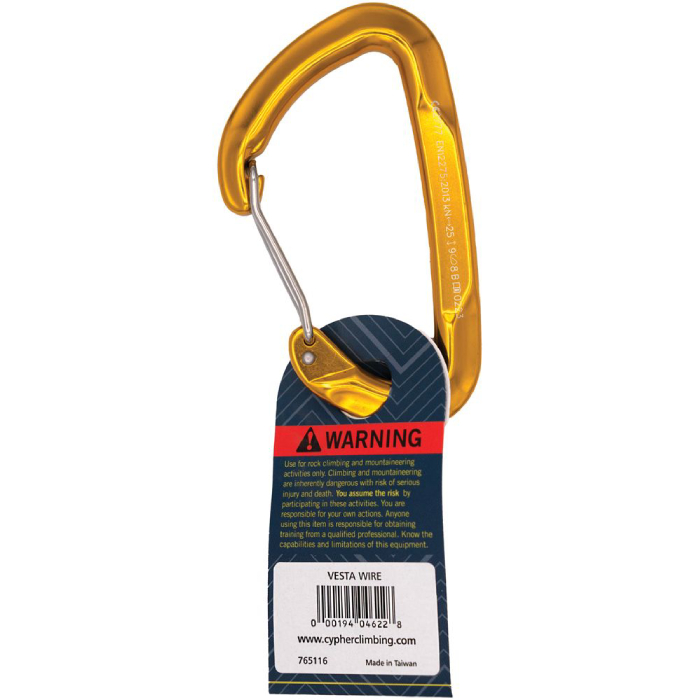 Cypher Vesta Wire Gate Carabiner