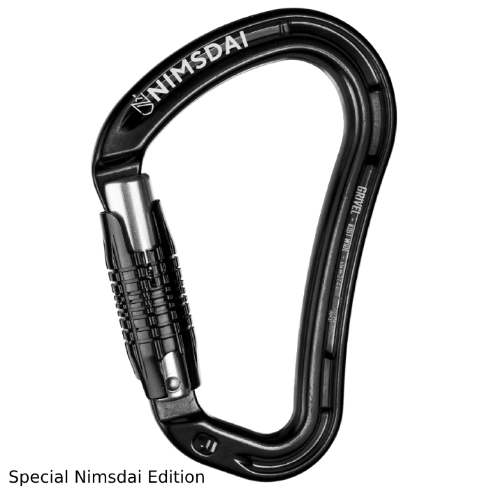 Grivel Wide K18T Carabiner Special Nimsdai Edition