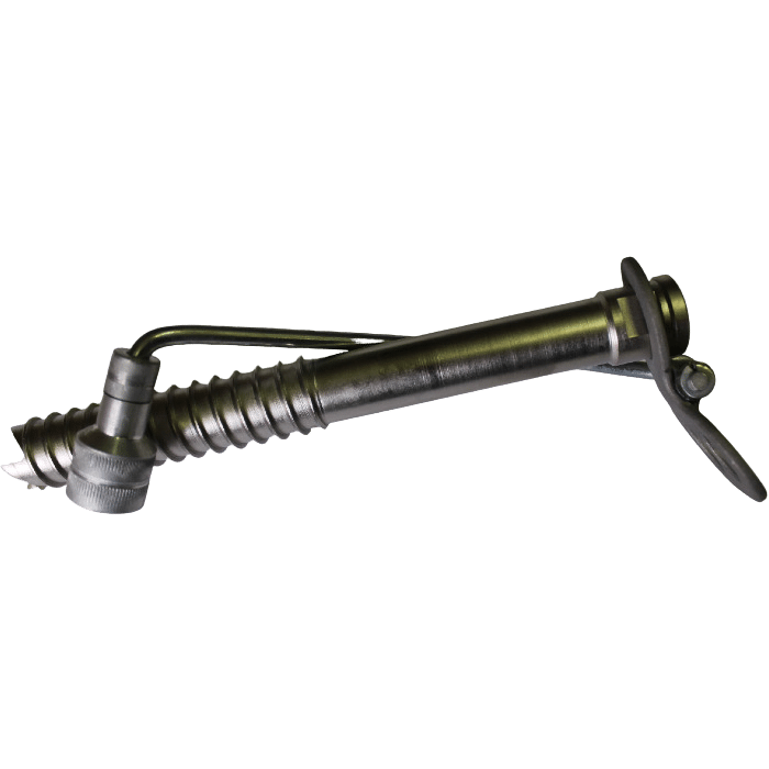 Ural-Alp Ice Drill W/Falling Handle Thread A 18cm