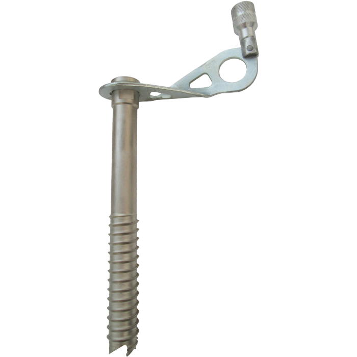 Ural-Alp Ice Drill W/Handle Thread A 18cm Ice Screw