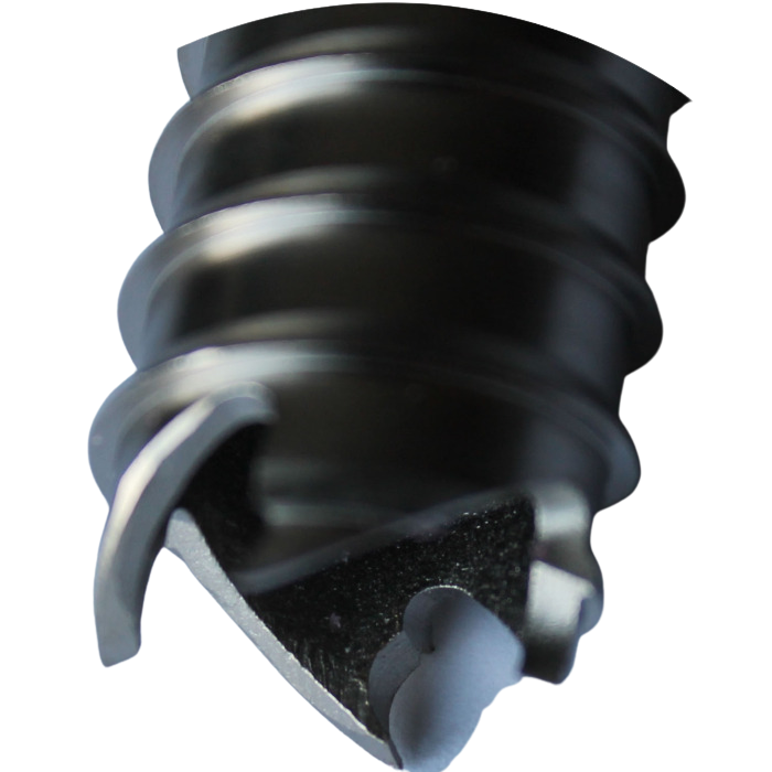Ural-Alp Ice Drill W/Handle Thread B 12cm Ice Screw