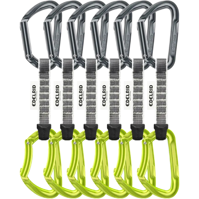Edelrid Pure Set 10cm Quickdraw 6 Pack