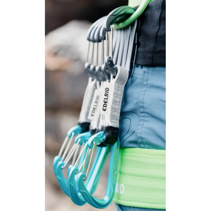 Edelrid Pure Wire Set 10cm Quickdraw 6 Pack