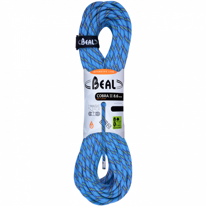 Beal 8.6mm Cobra II 60m Dry Cover Rope