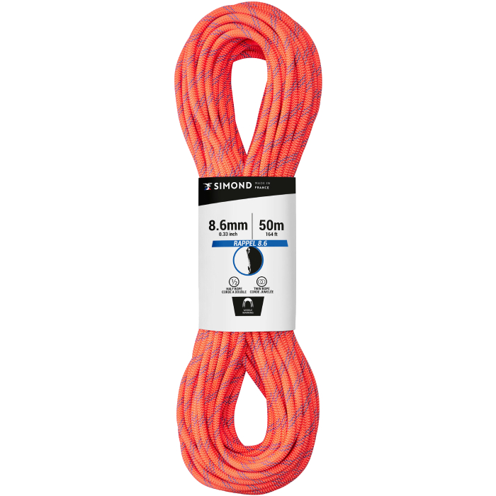 Simond 8.6mm Rappel 50m Rope