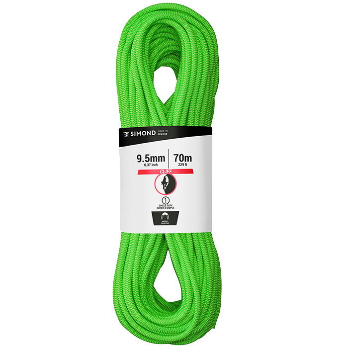 Simond 9.5mm Cliff 70m Dry Rope