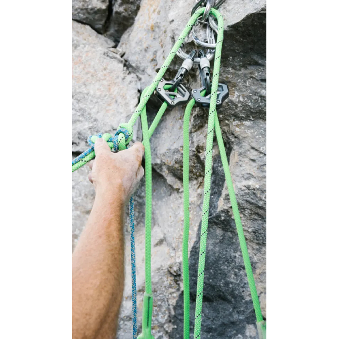 Edelrid 9.6mm Tommy Caldwell Eco Bicolor Dry Rope
