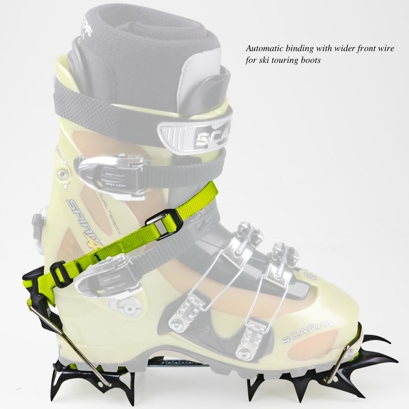 Edelrid Shark Crampon Ski Boot, Wire bail Option 2