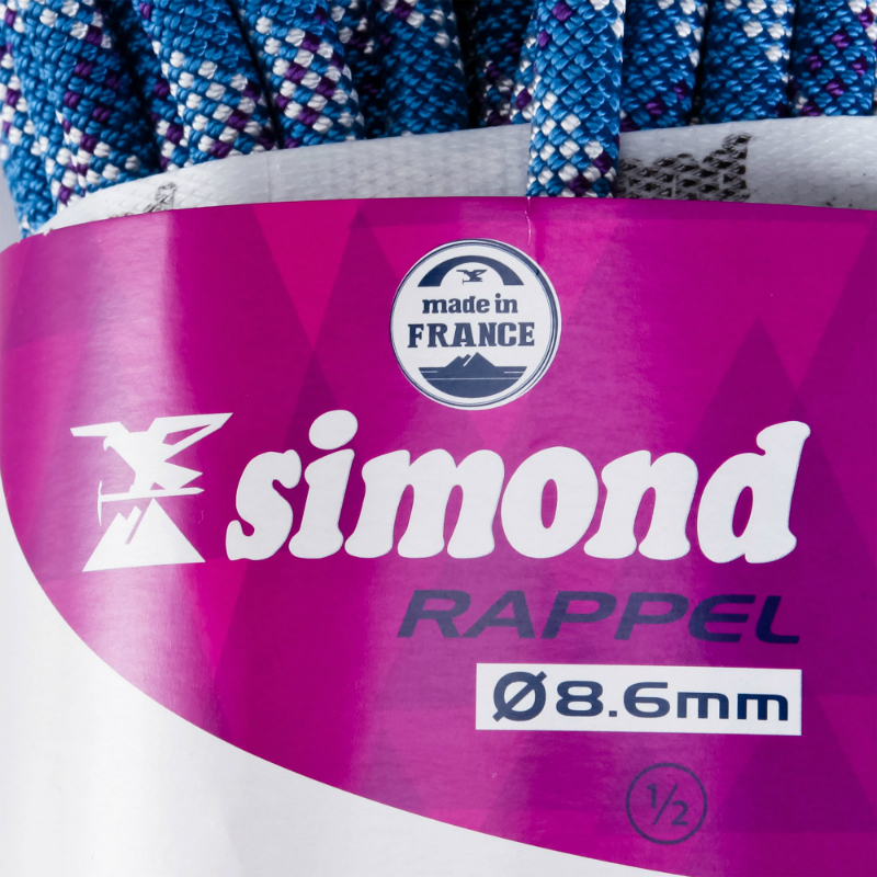 Simond 8.6mm Double Rope 50m