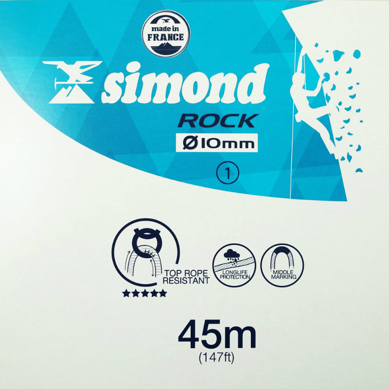 Simond 10.0mm Rock 45m Rope