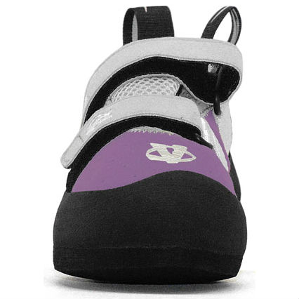 Evolv Elektra Violet Climbing Shoe Front
