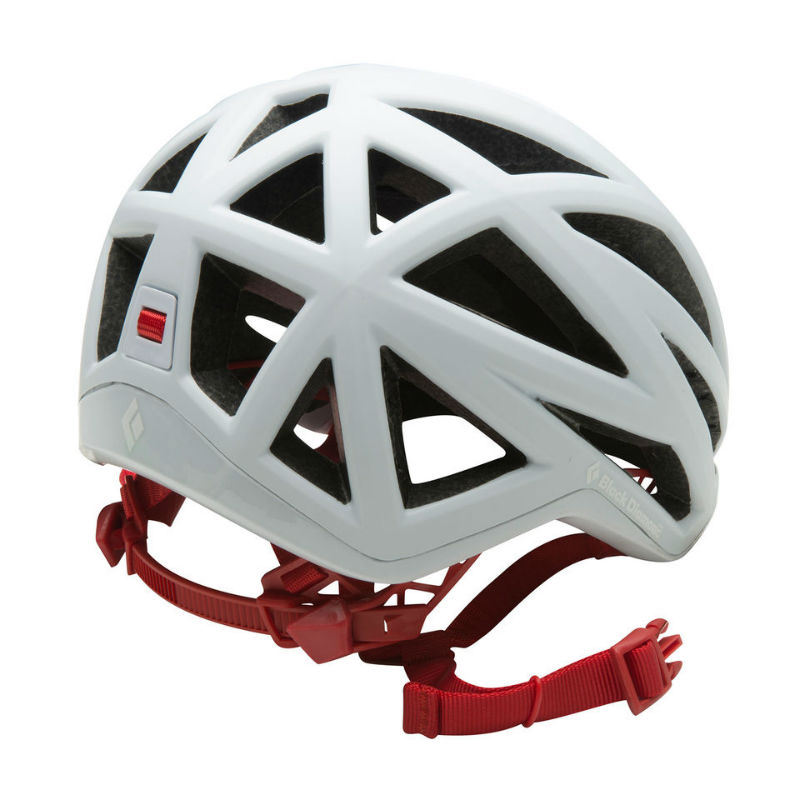 Black Diamond Vapor Climbing Helmet White Back