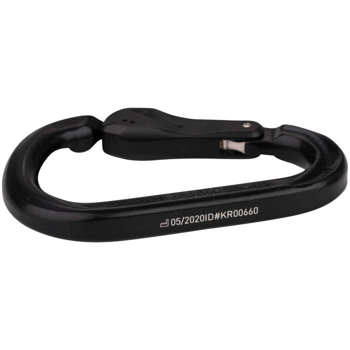 AustriAlpin HMS RONDO alloy 3-way-autolock Tactical matt black Carabiner 23kN 