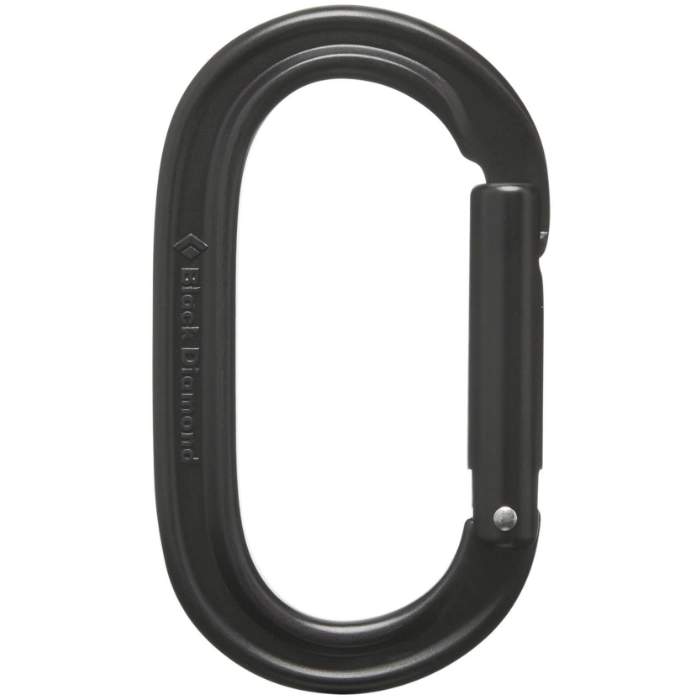 Black Diamond Oval Keylock Carabiner