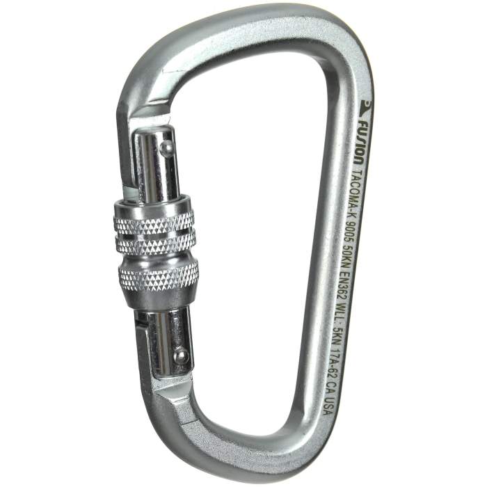 Fusion Tacoma Steel Screw Lock Carabiner