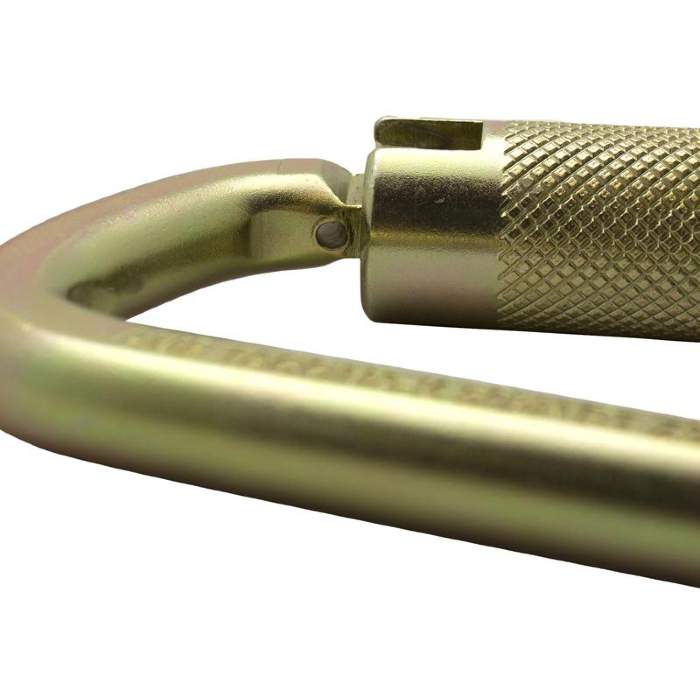 Fusion Tacoma Steel Triple Lock Carabiner