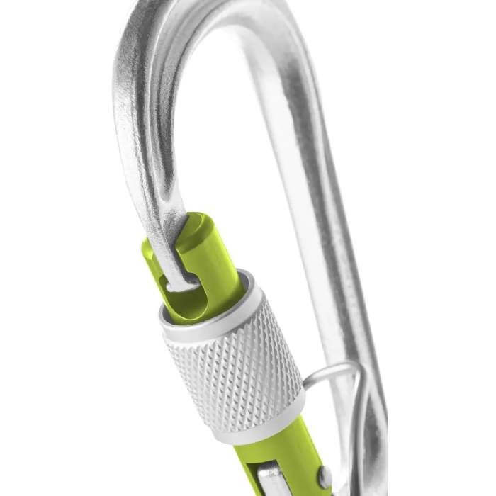 Edelrid HMS Bruce Steel Screw FG Carabiner