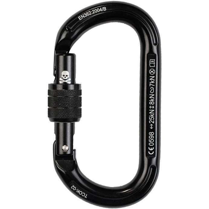 Trango Oval K Screwlock Carabiner