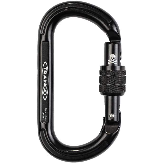 Trango Oval K Screwlock Carabiner