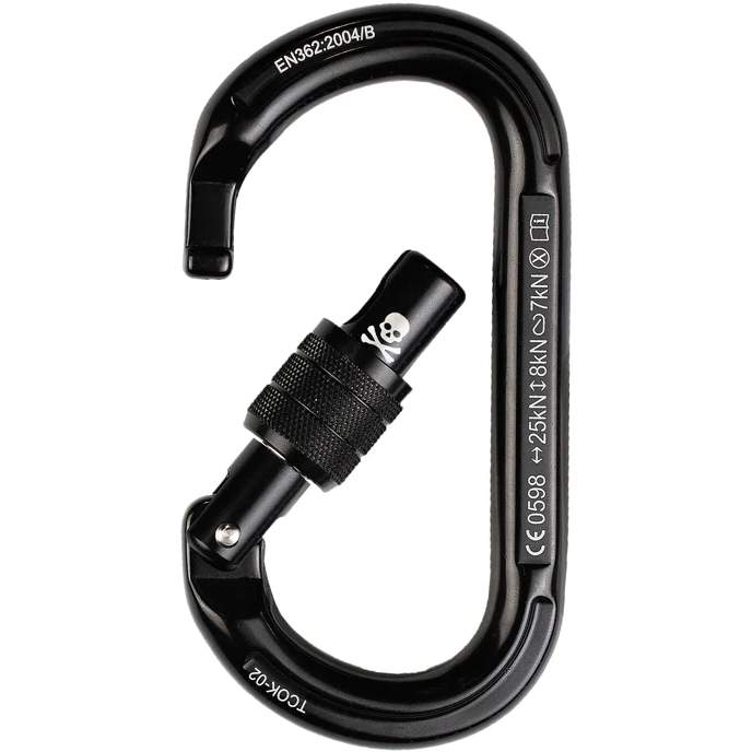 Trango Oval K Screwlock Carabiner